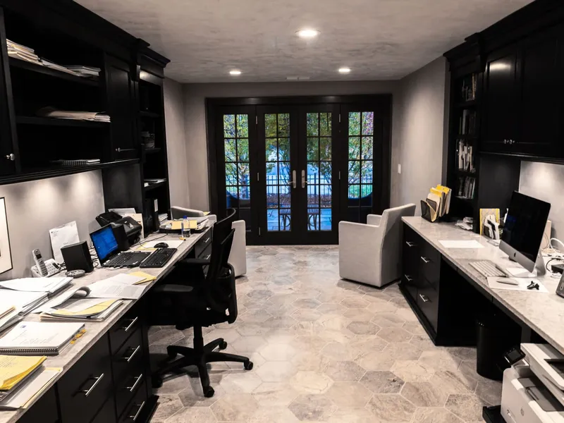 Office & Bathroom Remodel in St. Paul