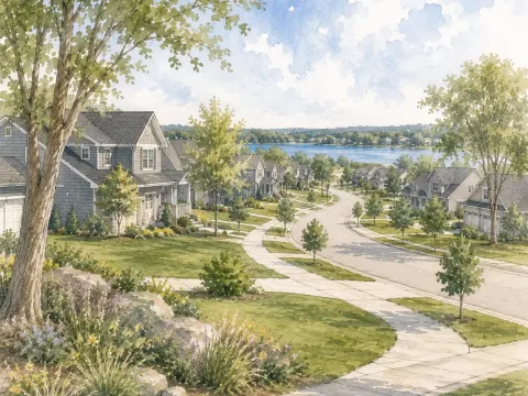 South Lakeville neighborhood in Lakeville, MN