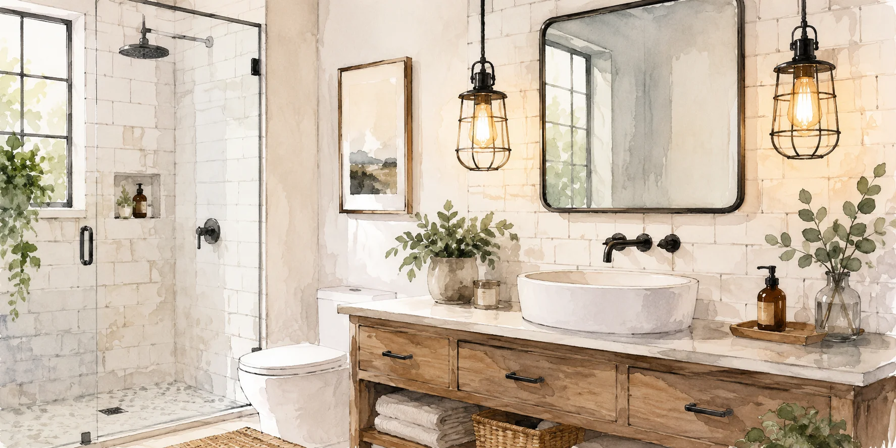 Understanding Industrial Design in Bathroom Lighting