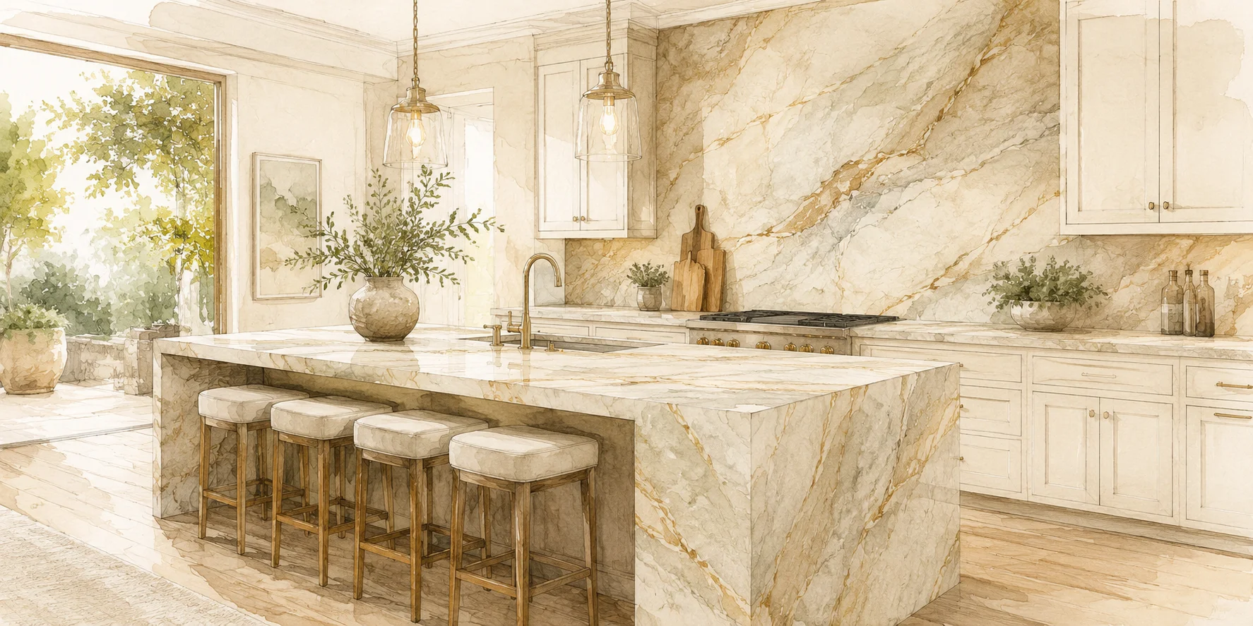 Eight Countertop Trends Defining Luxury Kitchens in 2026
